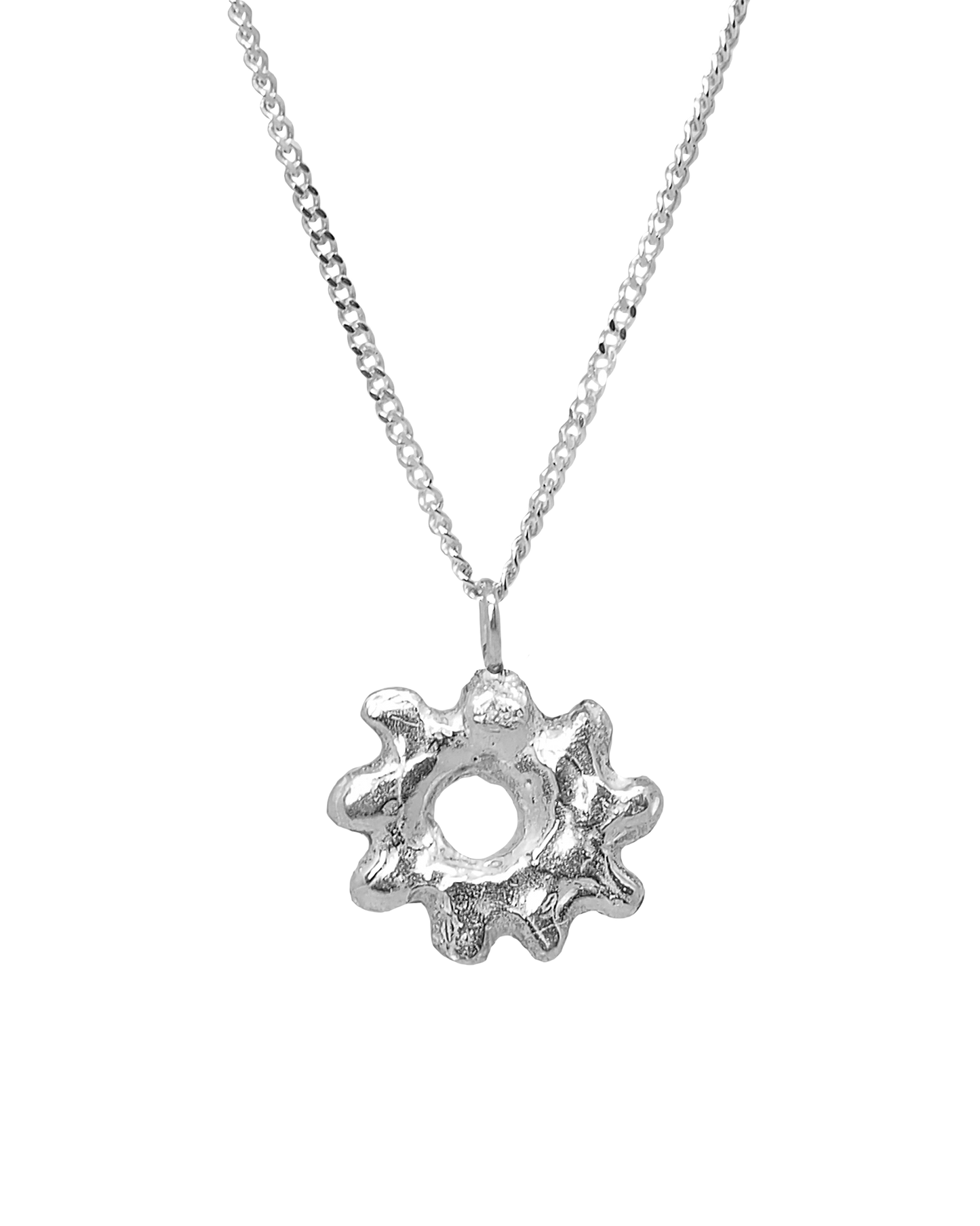Collar Tallo Marga, hecho a mano con plata de ley en Valencia