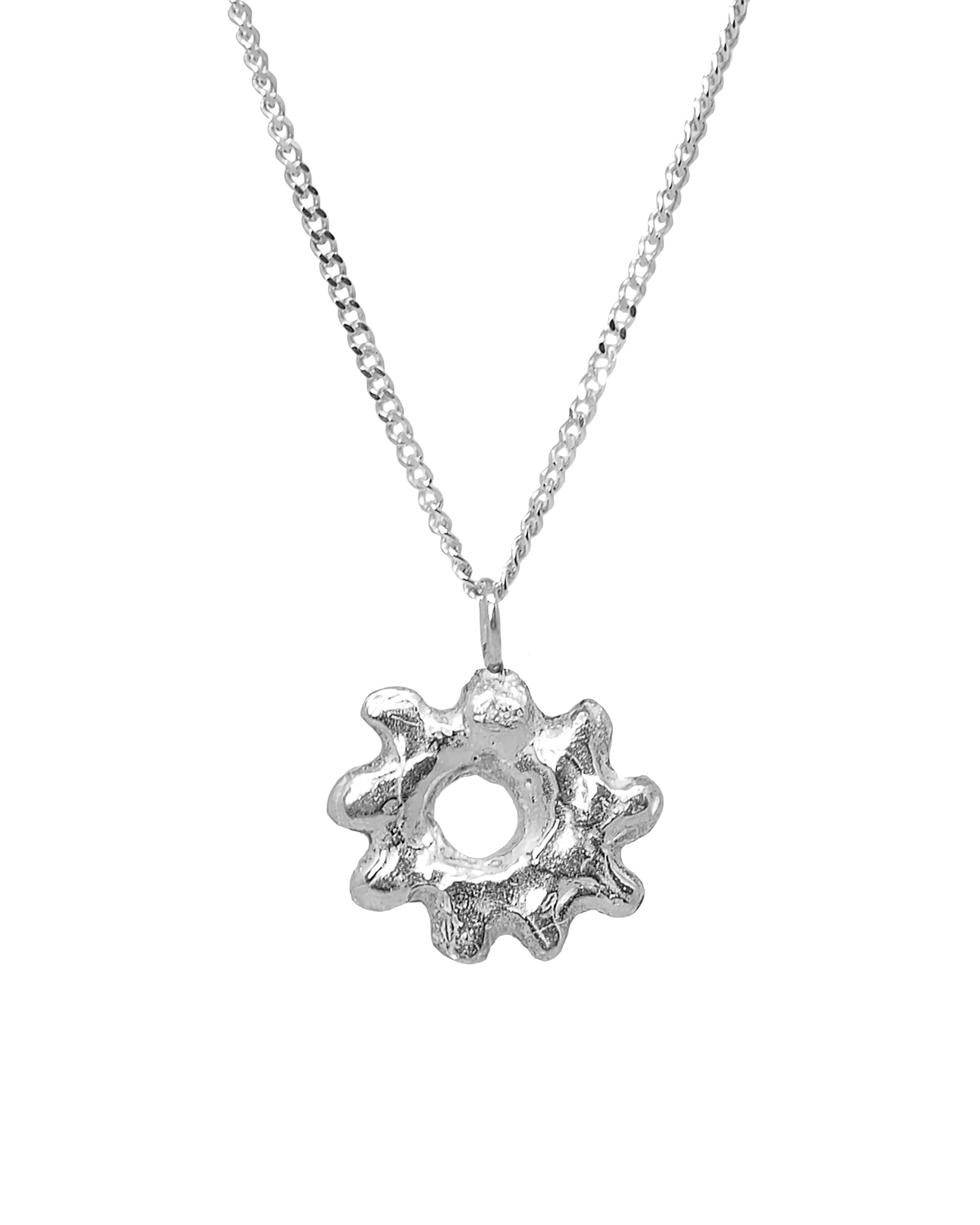 Collar Tallo Marga, hecho a mano con plata de ley en Valencia