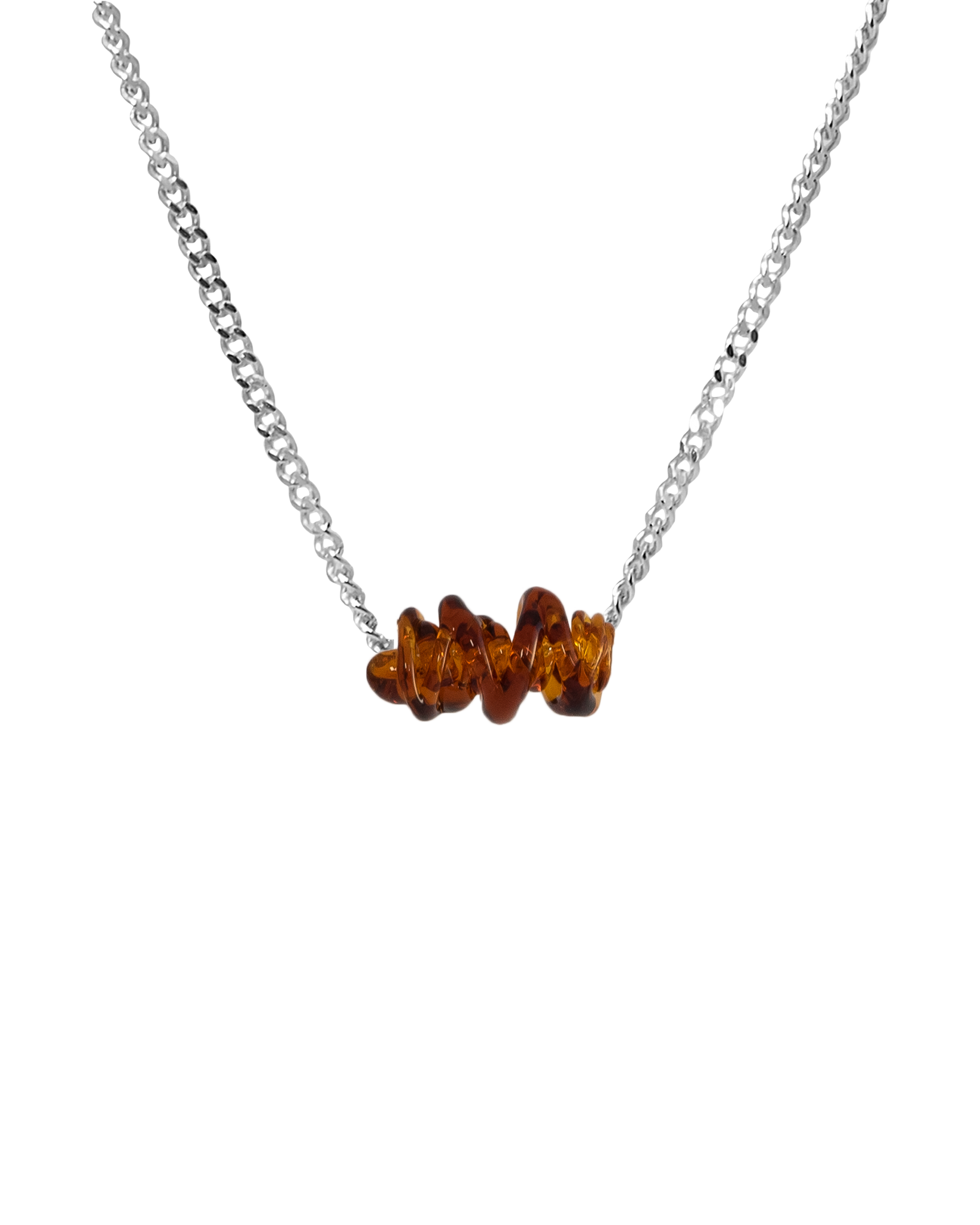 Collar de vidrio Tornado, hecho a mano en Valencia