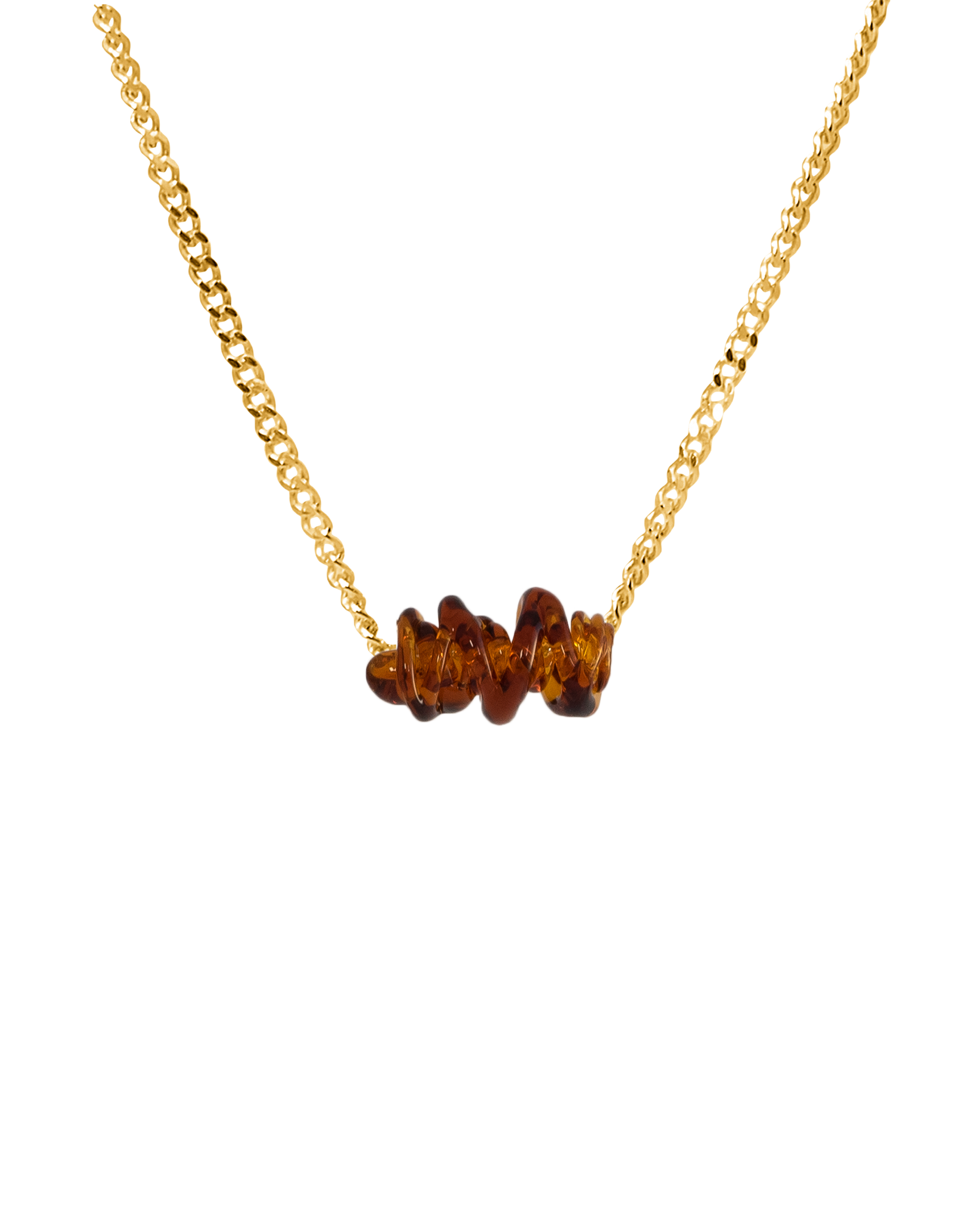 Collar de vidrio Tornado, hecho a mano en Valencia