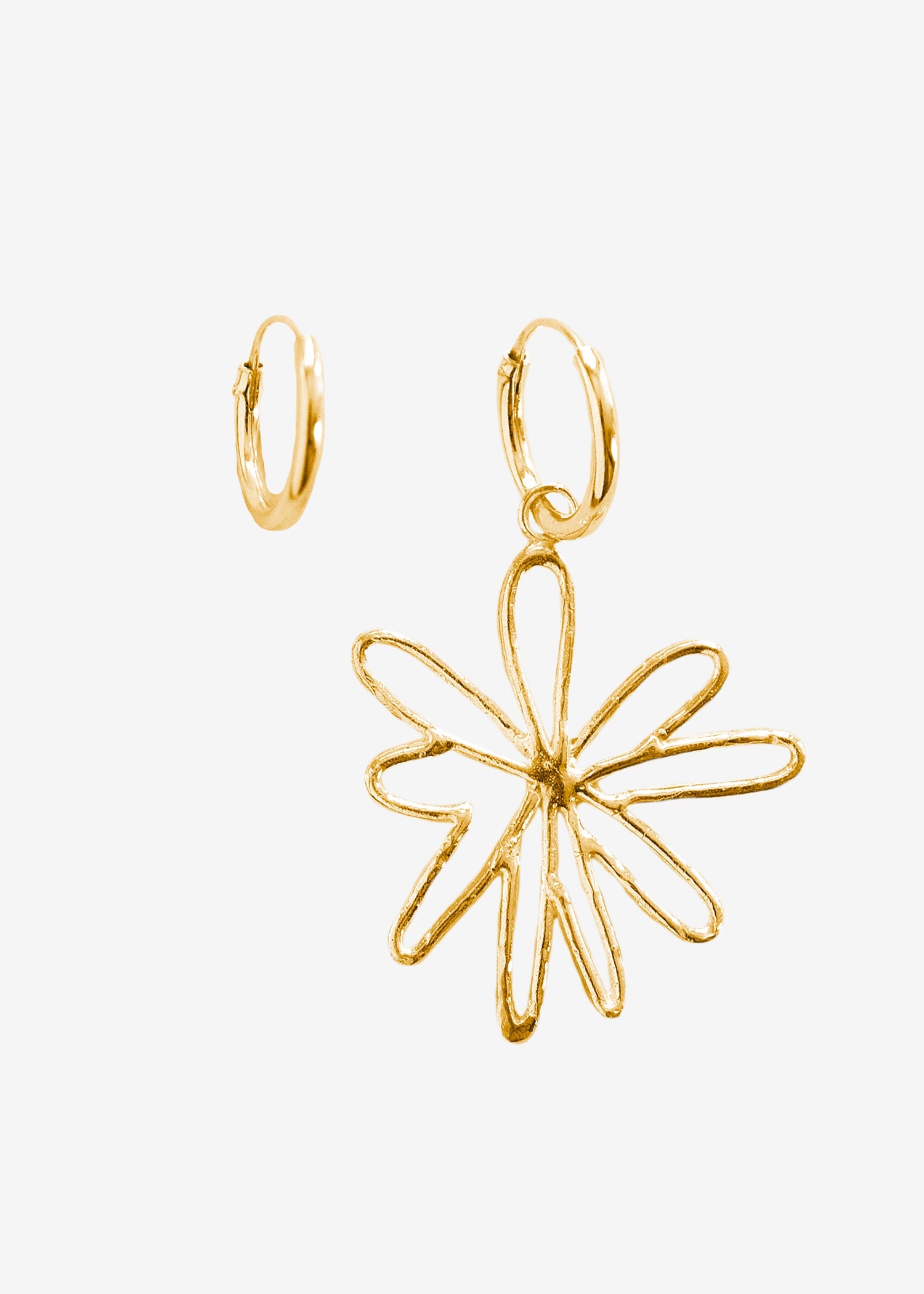 pendientes dorados