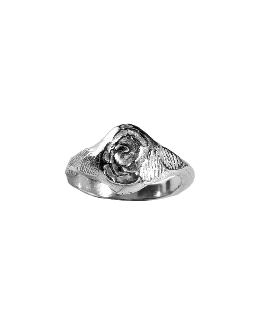 Anillo Ona en plata de ley, hecho a mano en València
