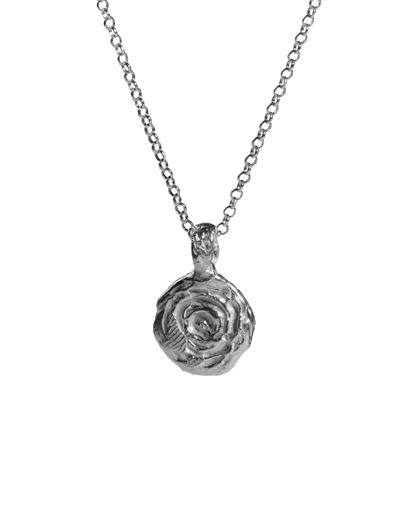 Collar de plata Giro S, hecho a mano en València