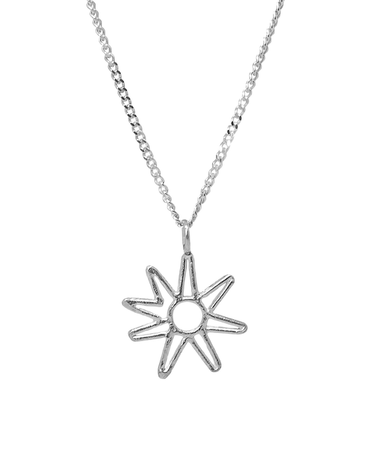 Collar Tallo Azu, hecho a mano con plata de ley en Valencia