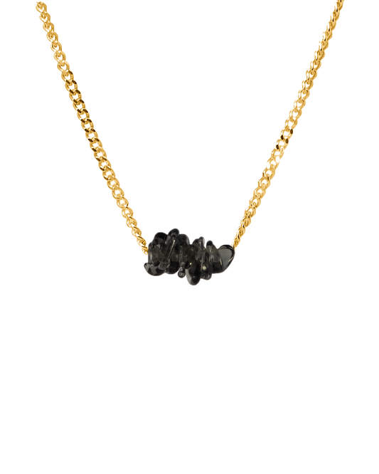 Collar de vidrio Tornado, hecho a mano en Valencia