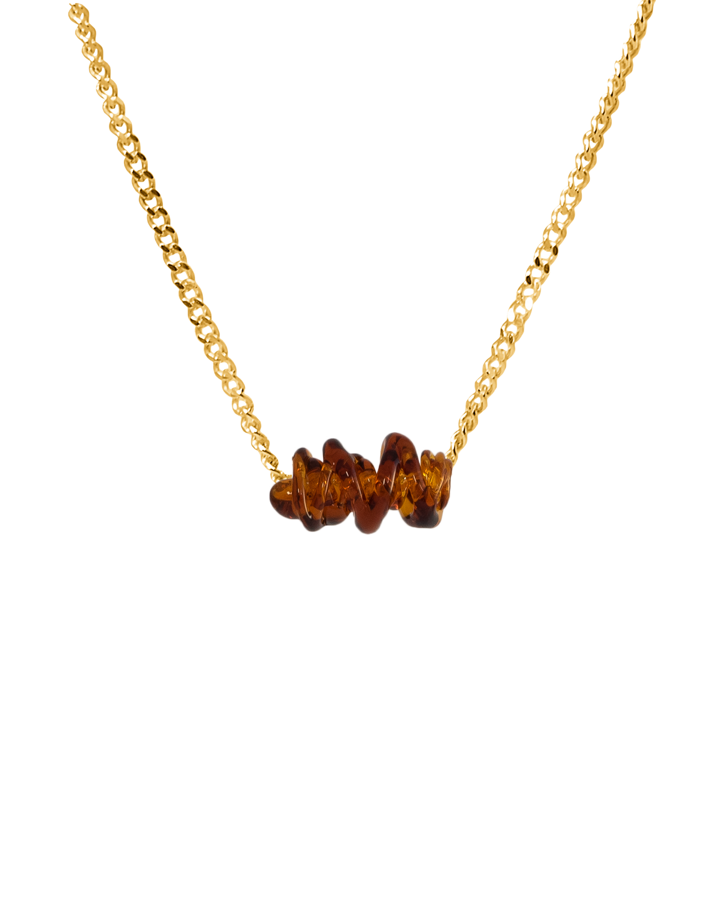 Collar de vidrio Tornado, hecho a mano en Valencia