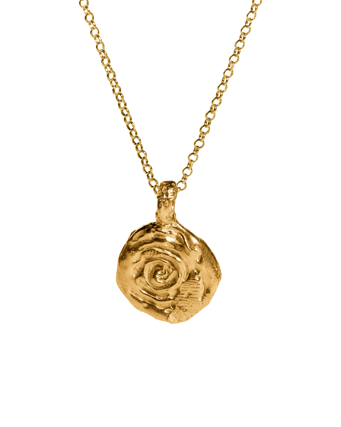 Collar dorado Giro M, hecho a mano en València