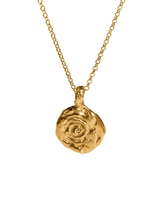 Collar dorado Giro M, hecho a mano en València
