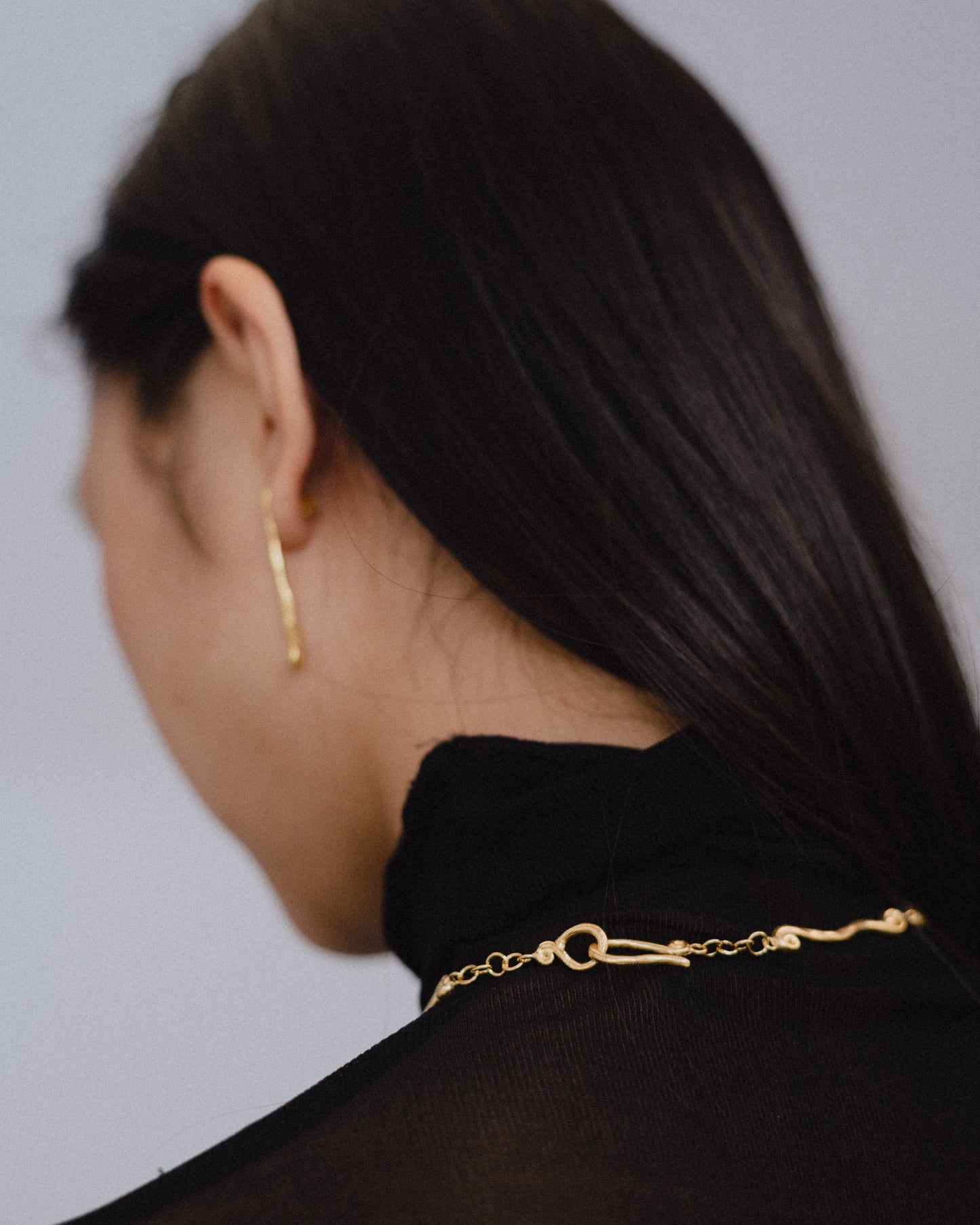 Collar dorado Volta, hecho a mano en València