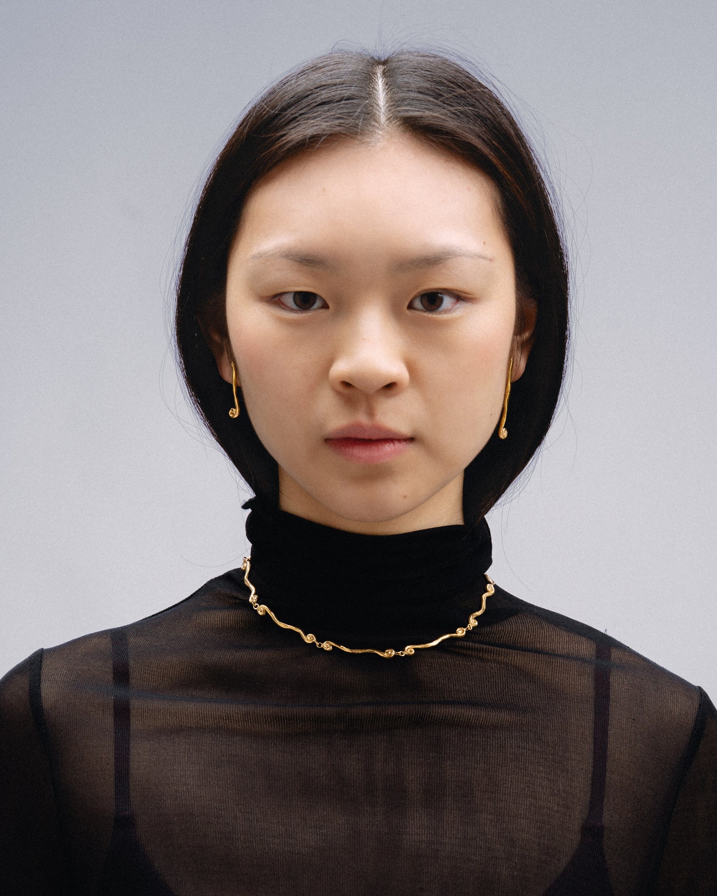 Collar dorado Volta, hecho a mano en València