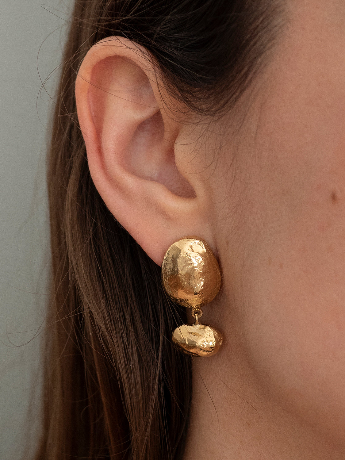 pendientes pedres